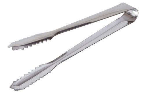 Stainless steel ice tongs