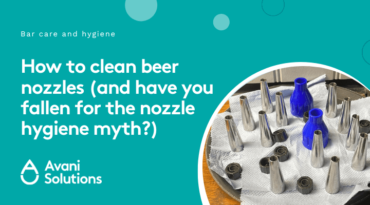 how to clean beer nozzles
