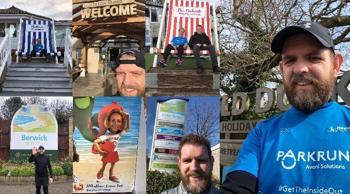 park runners fundraising montage